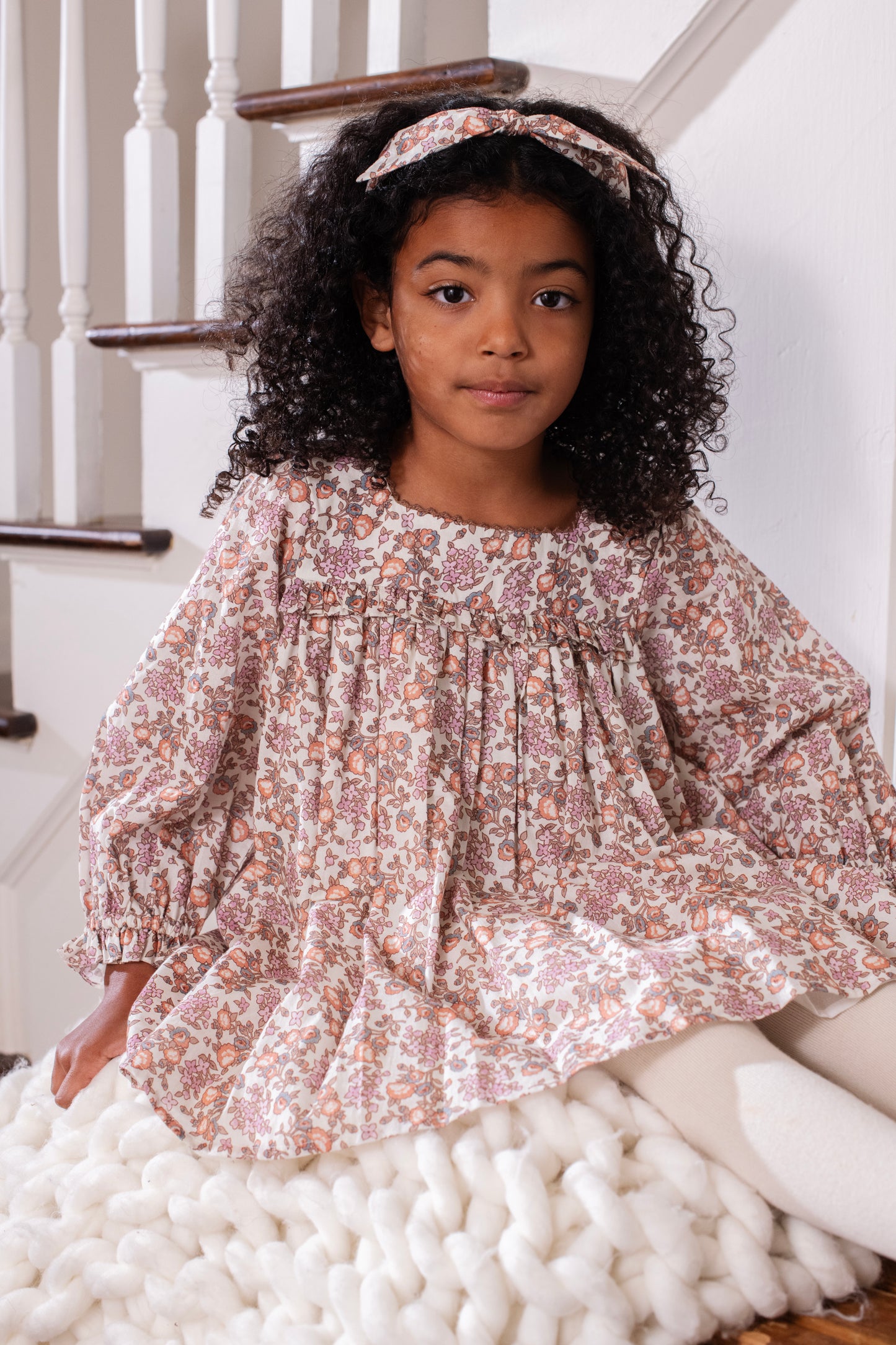 Jasmine Dress in Autumn Corsage
