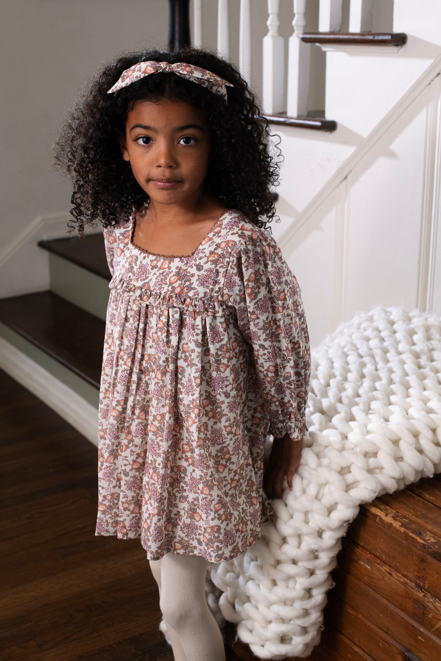 Jasmine Dress in Autumn Corsage