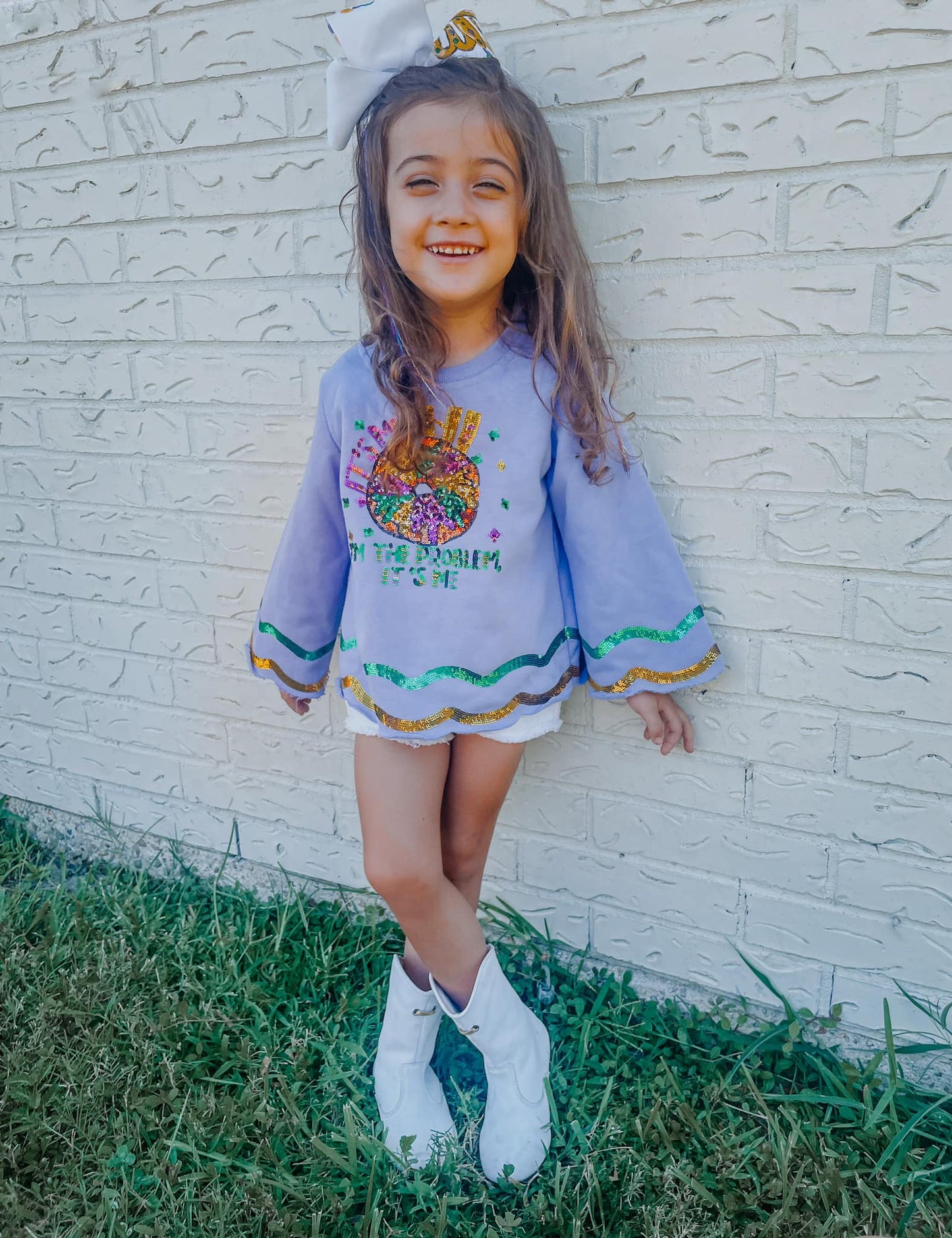 King Cake Problems Girls Shirt