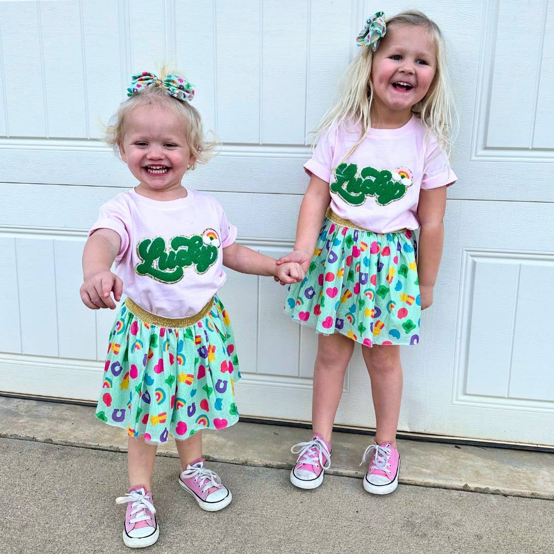 "Lucky" Patch St. Patrick's Day T-Shirt