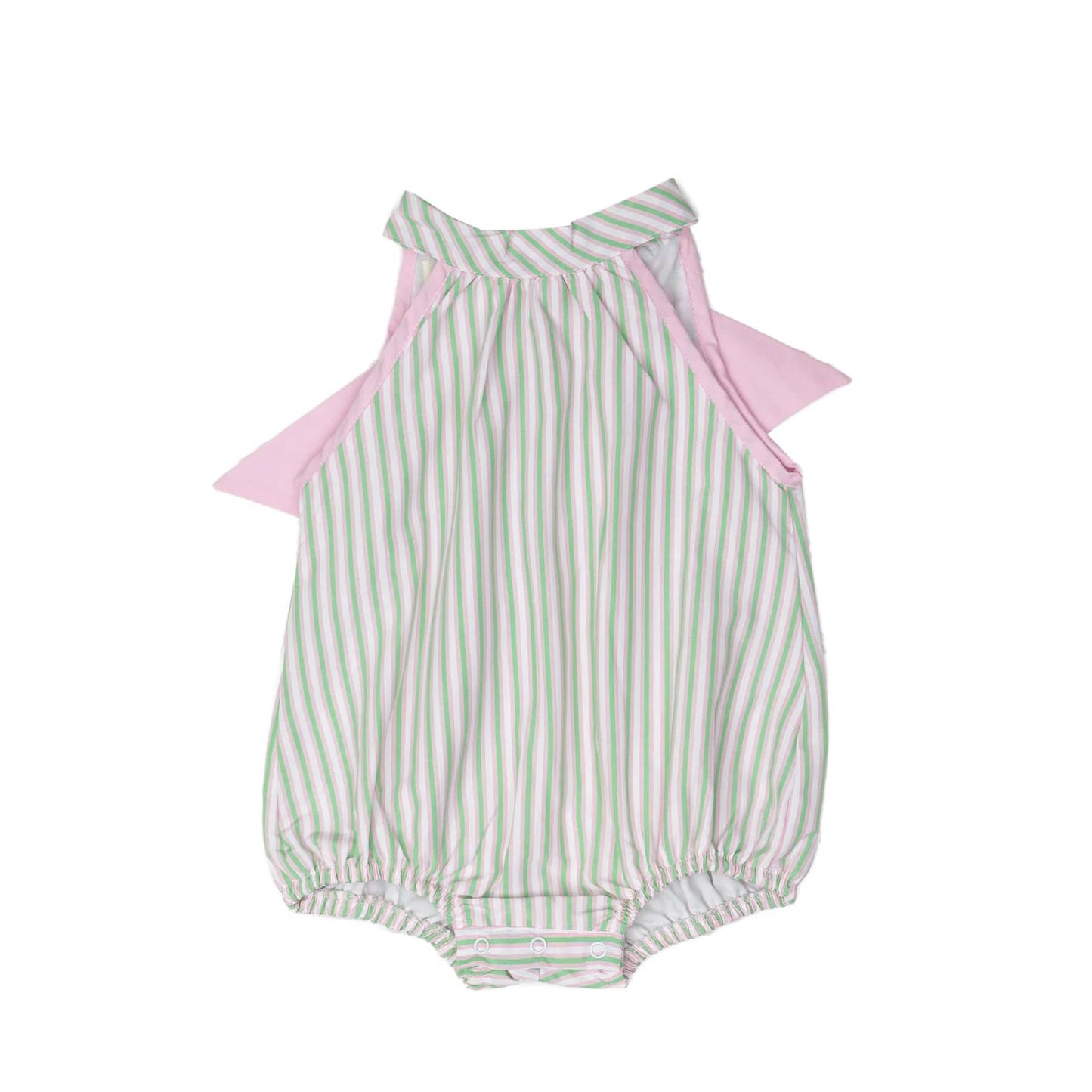 Mara Pink & Green Stripe Bubble