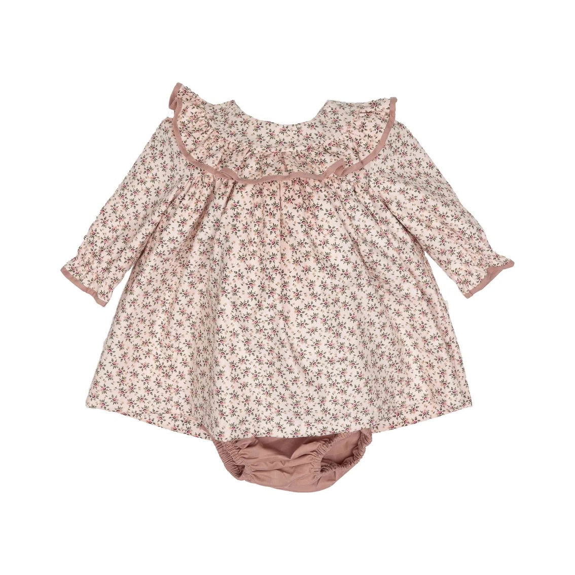 Molly Anne Lt Pink Floral Bloomer Set