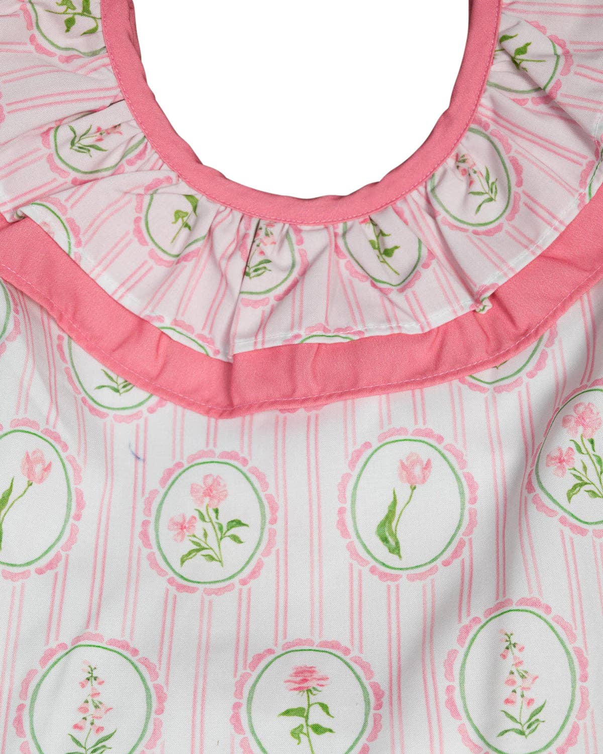 Pink Floral Frames Josie Bubble
