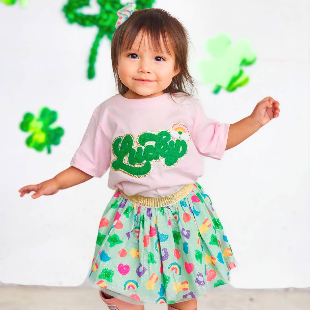 "Lucky" Patch St. Patrick's Day T-Shirt