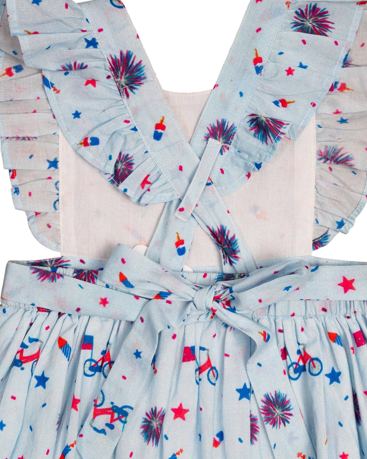 Blue Patriotic Penny Dress