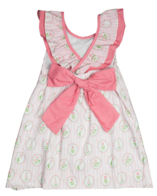 Pink Floral Frames Josie Dress