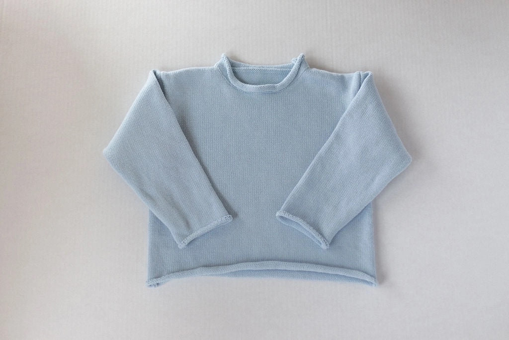 Blue Rollneck Sweater
