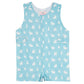 Hoppy Bunny Blue Shortall