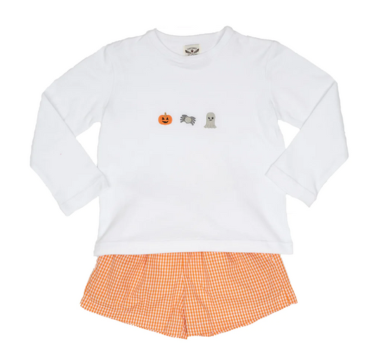 Halloween Trio Boys Short Set