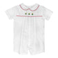 Boys Holiday Bullion Embroidered Romper