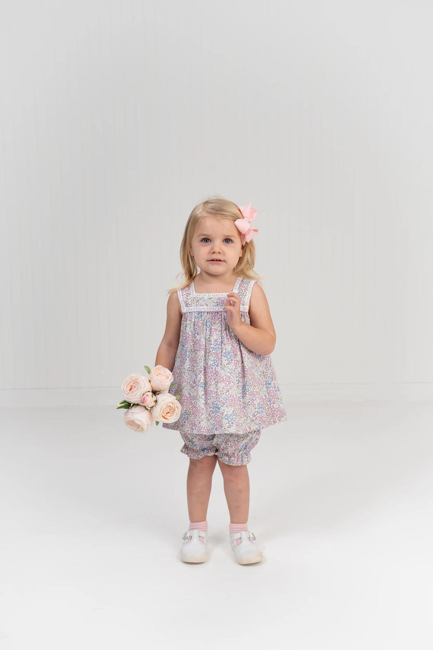 Ryleigh Baby Girls Bloomer Set