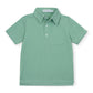 Will Performance Polo in Green Stripes