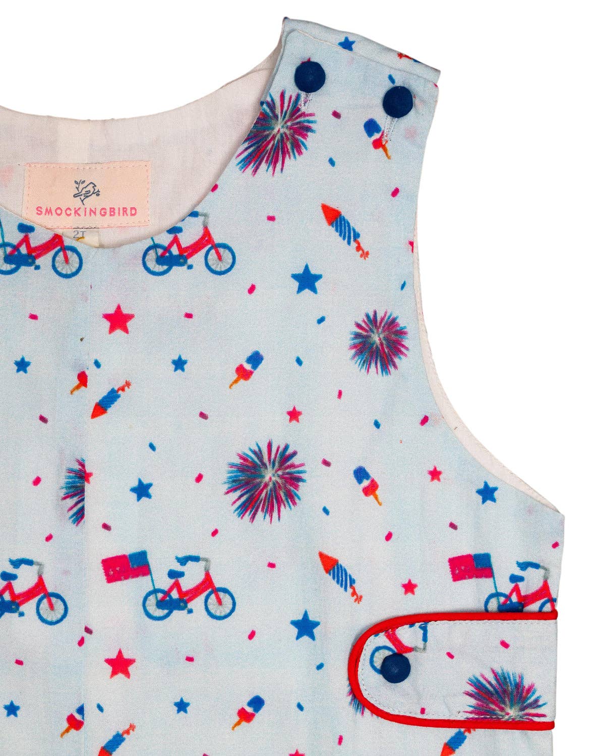 Blue Patriotic Shortall